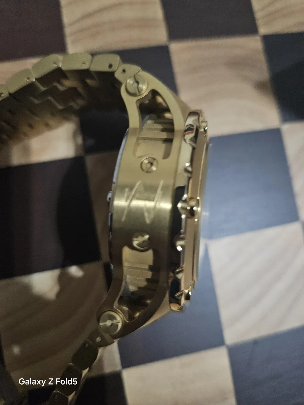 Invicta Reserve SubAqua Gold and Black Chronograph Bracelet Watch 50mm